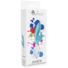 Luminous Vibro Rabbit Alexios 21cm Bleu